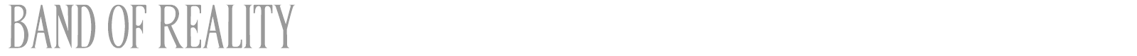Band Of Reality font preview
